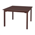 38" Straight Leg Table