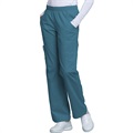 Mid Rise Pull-On Cargo Scrub Pant