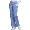 Mid Rise Pull-On Cargo Scrub Pant