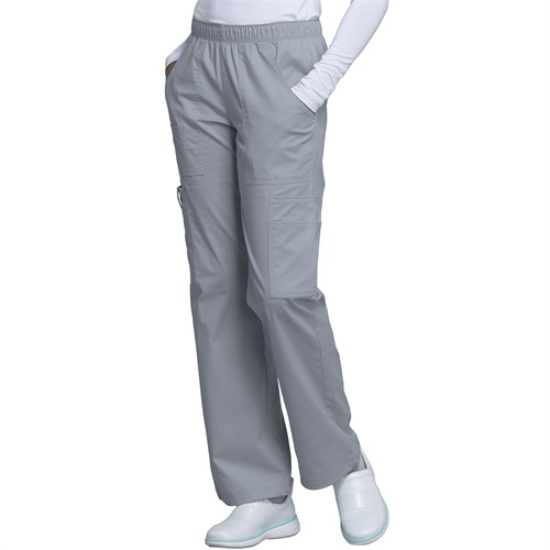 Mid Rise Pull-On Cargo Scrub Pant