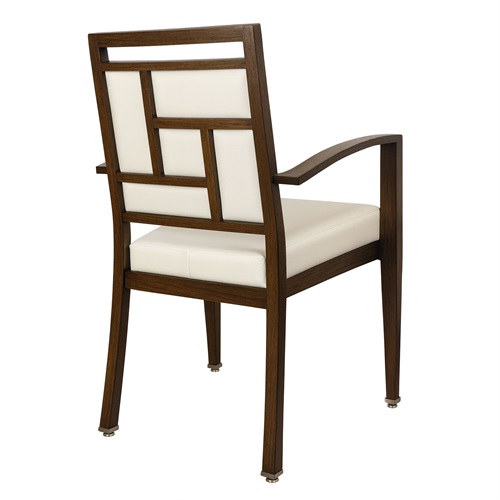 Baxter Laser Back Arm Chair