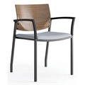 Knox Flared Arm Stack Chair