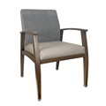Kendall Wood-Look Aluminum Chair