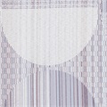 Serene Privacy Curtain Fabric, Plum Detail