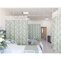 Serene Privacy Curtain Fabric, Spring, Installation