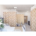 Serene Privacy Curtain Fabric, Terra, Installation