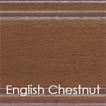 English Chestnut Finish